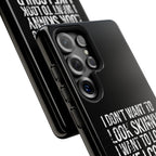 Tough Cases - I Don't Want To Look Skinny I Want To Look Like I Can Kick Your Ass