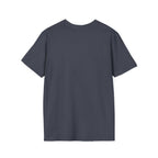 USA Barbell  - Unisex Softstyle T-Shirt - Black Logo - Plain Back
