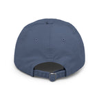 Coffee & Barbells - Unisex Distressed Cap - White Logo