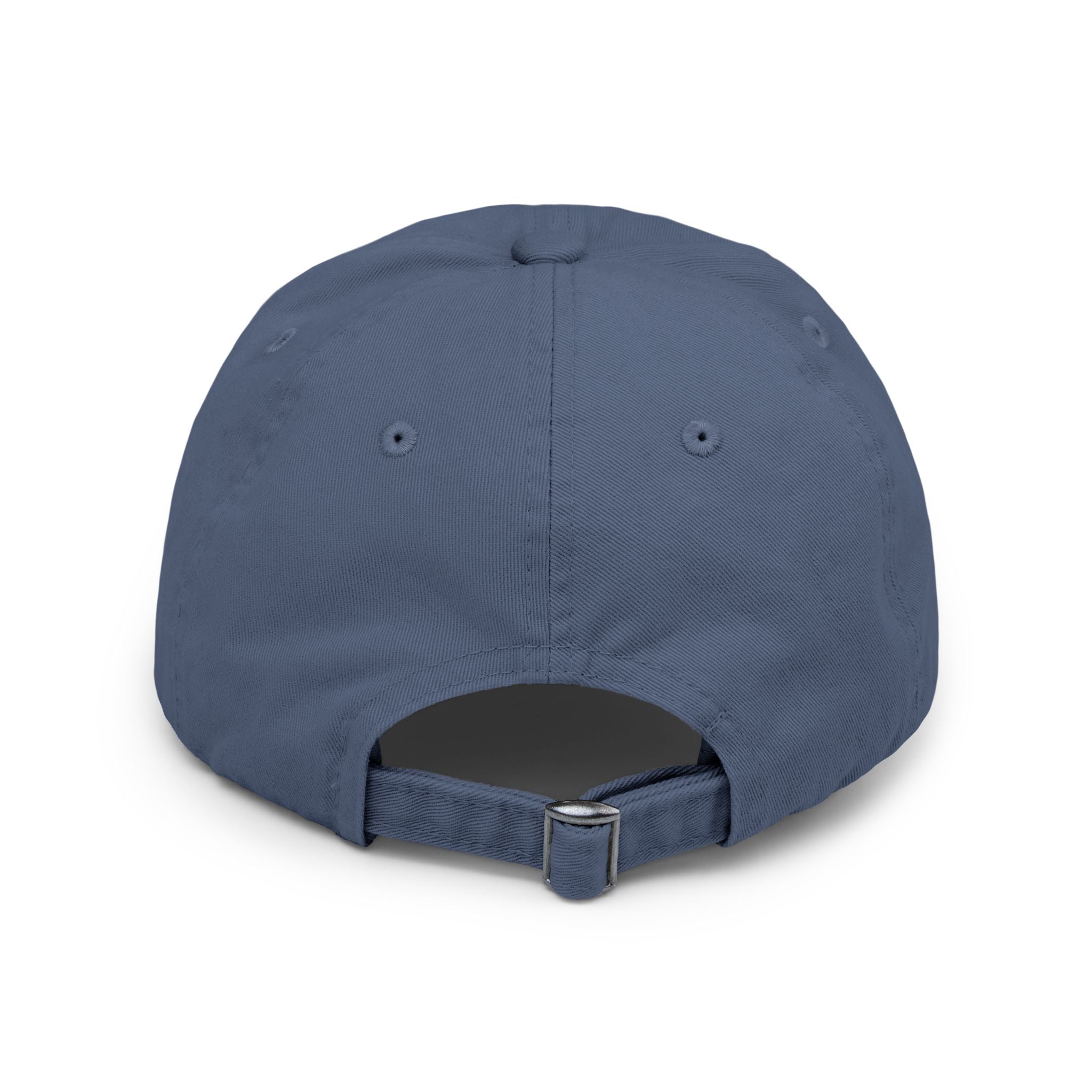 Coffee & Barbells - Unisex Distressed Cap - White Logo