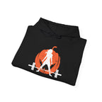 Halloween Pumpkin - Unisex Heavy Blend Hooded Sweatshirt - Dark Logo