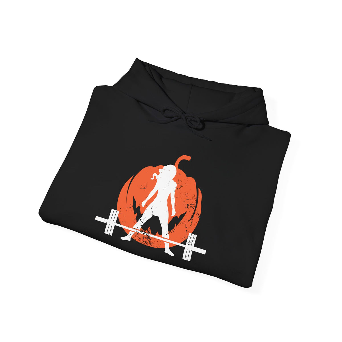 Halloween Pumpkin - Unisex Heavy Blend Hooded Sweatshirt - Dark Logo