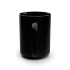Bench Press Mug — 15oz Black Coffee Cup for Gym Lovers