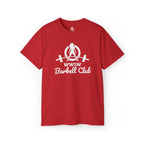 Barbell Club White Classic Logo - Unisex Ultra Cotton Tee