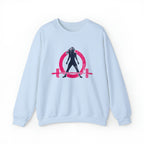 Distressed Logo - Unisex Heavy Blend™ Crewneck Sweatshirt - Color Logo
