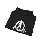 The Bar Is Loaded - Unisex Heavy Blend Hooded Sweatshirt - White Logo