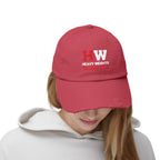 Heavy Weights Barbell Club - Unisex Distressed Cap - Classic Color Logo