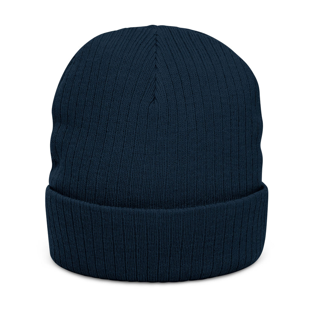 Grandma Lifts Embroidered Ribbed Knit Beanie