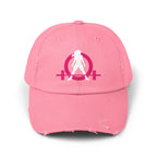 Unisex Distressed Cap - Classic Color Logo