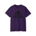 Classic Logo Black - Unisex Ultra Cotton Tee - Plain Back