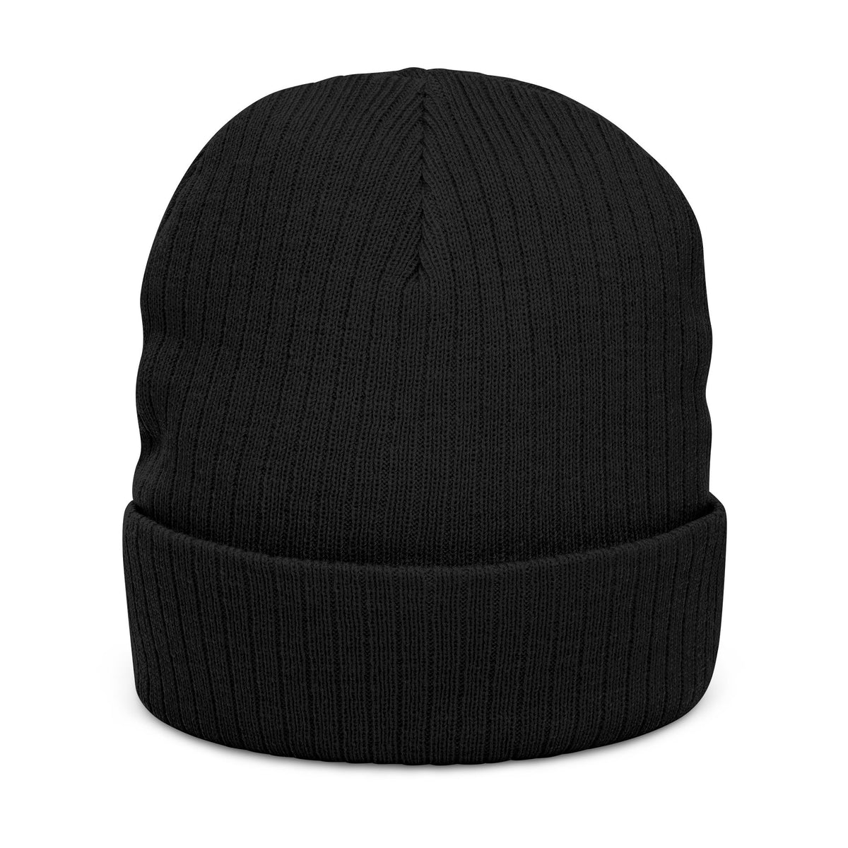 Bench Press Embroidered Ribbed Beanie – Workout Gym Hat