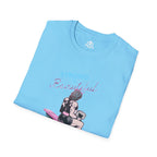 Strong Is Beautiful - Comic - Unisex Softstyle T-Shirt - White Print on Front Plain Back