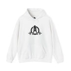 45 + 45 = 135 - Unisex Heavy Blend Hooded Sweatshirt  - Black Logo