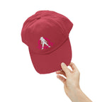 Unisex Distressed Cap - Classic Color Logo