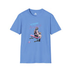Strong Is Beautiful - Comic - Unisex Softstyle T-Shirt - White Print on Front Plain Back