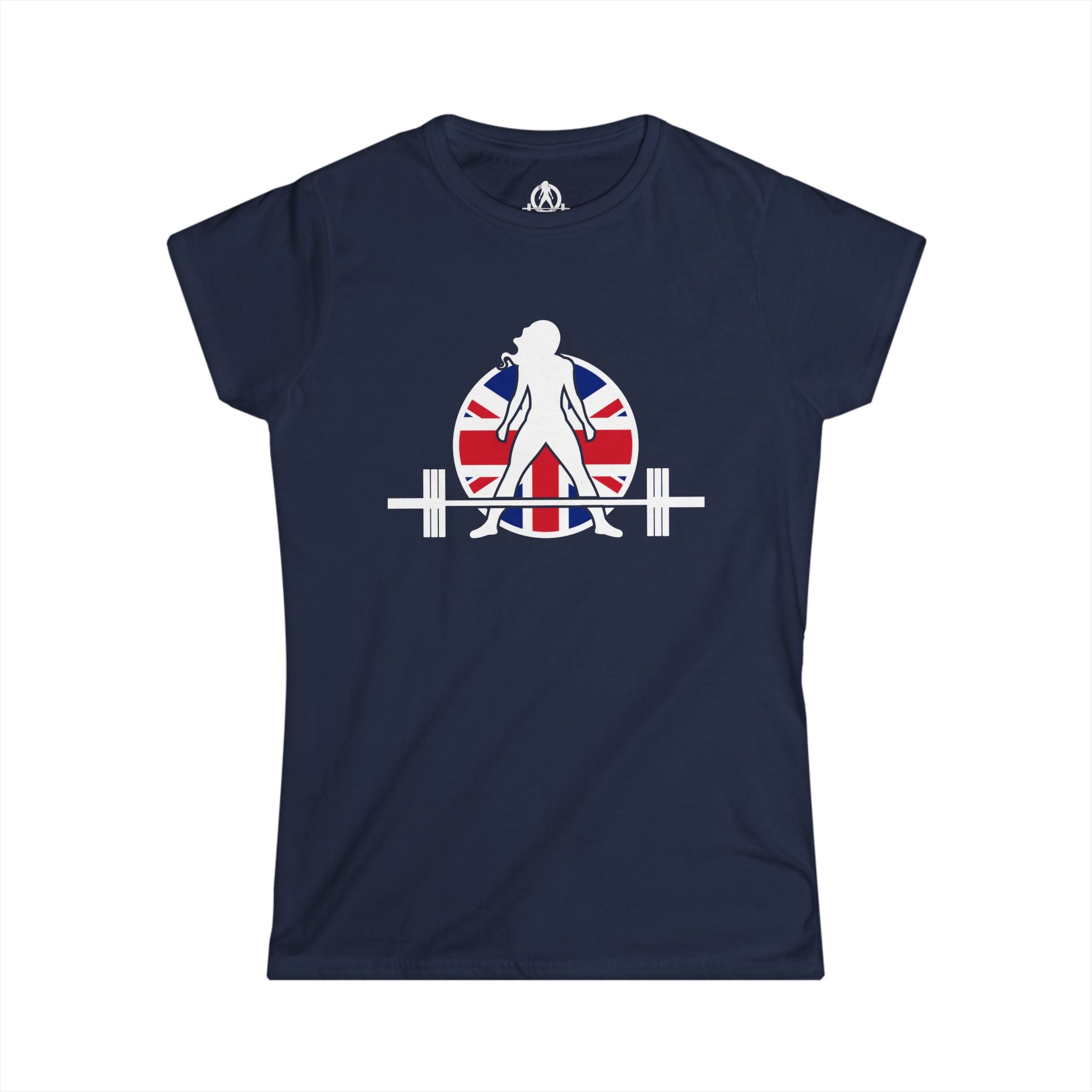 WWLW UK - Women's Softstyle Tee - Front Logo Plain Back