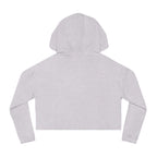 Women’s Cropped Hooded Sweatshirt - Black Classic Logo
