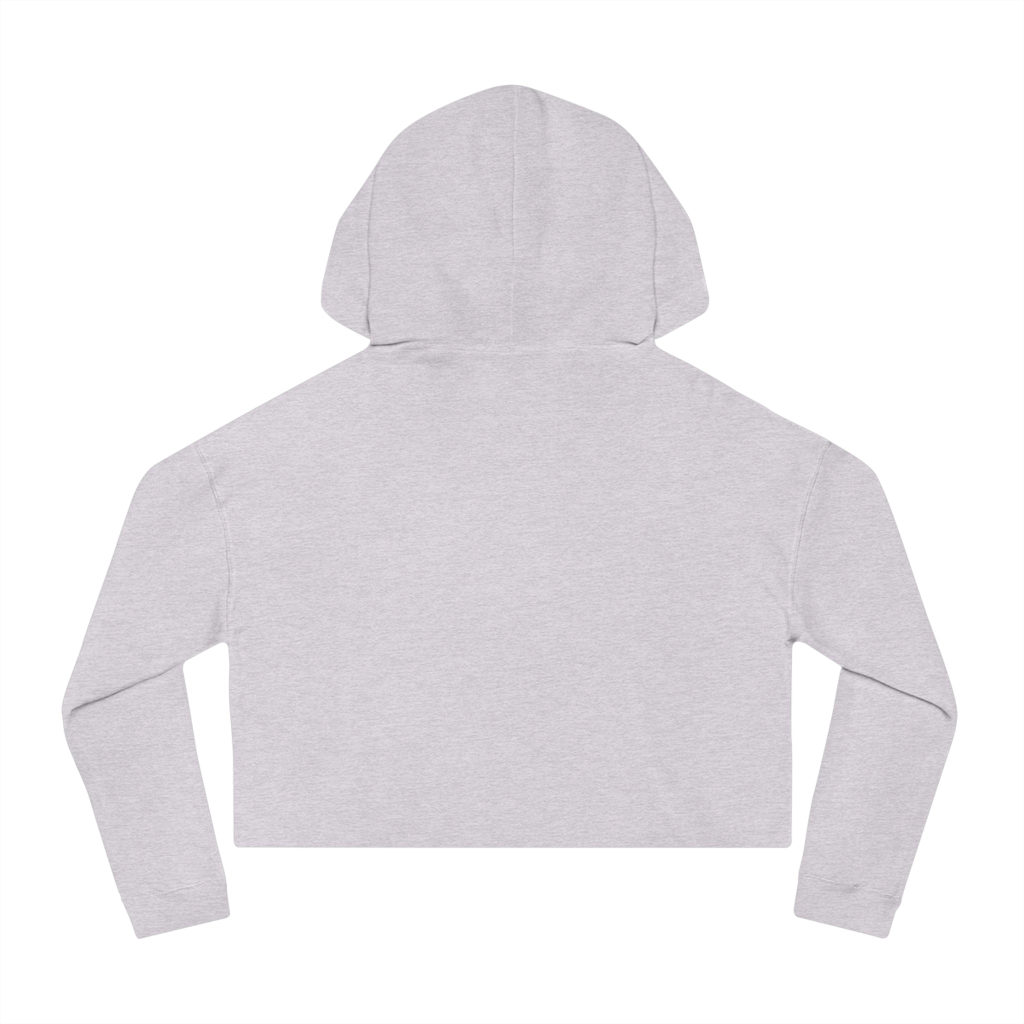 Women’s Cropped Hooded Sweatshirt - Black Classic Logo