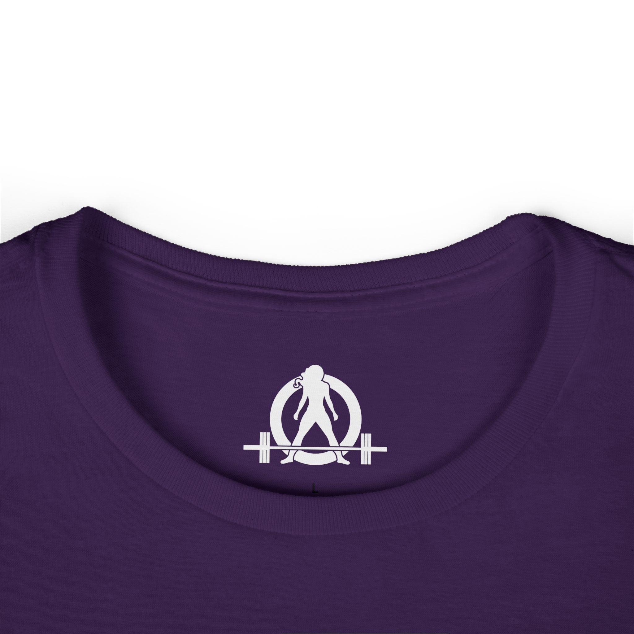 WWLW Barbell Club - Women's Softstyle Tee - White Logo