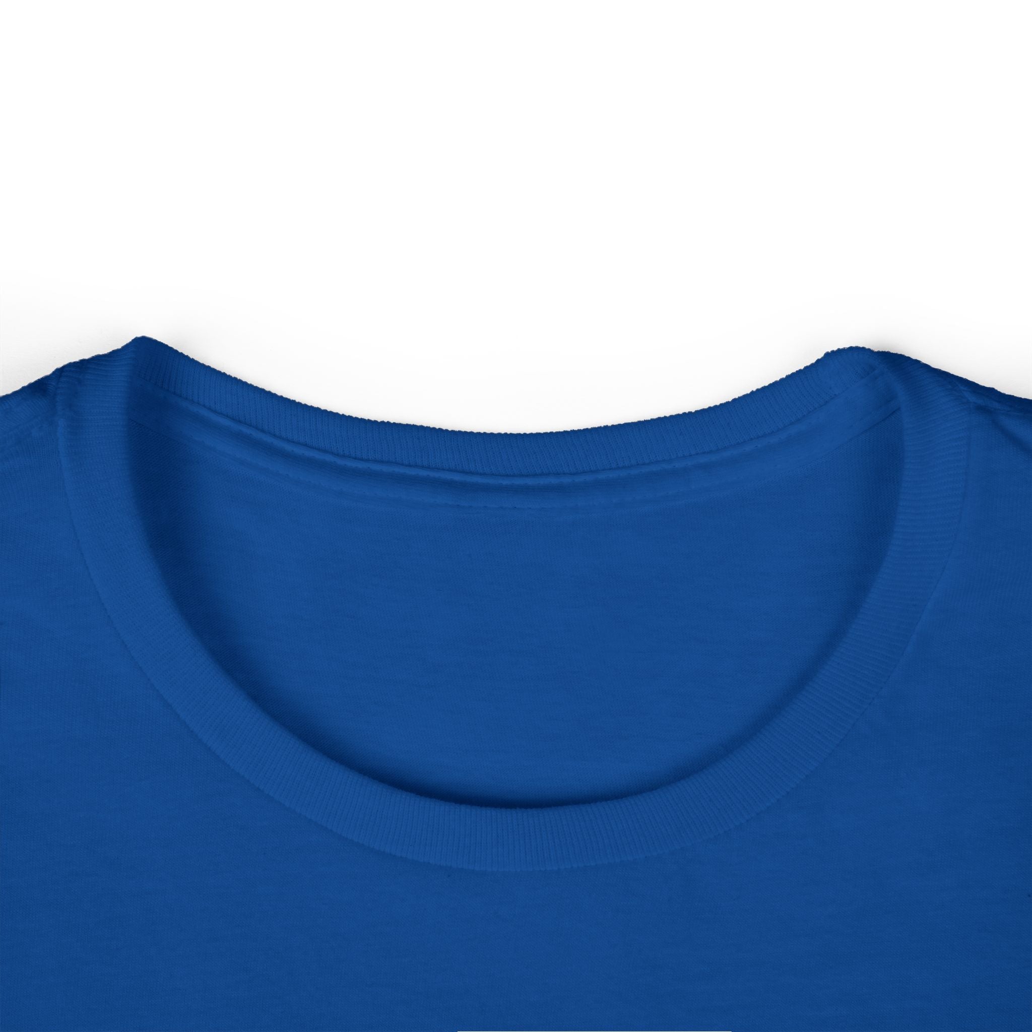 Lift Heavy Shit - Women's Softstyle Tee - White Distressed Logo on Front Plain Back