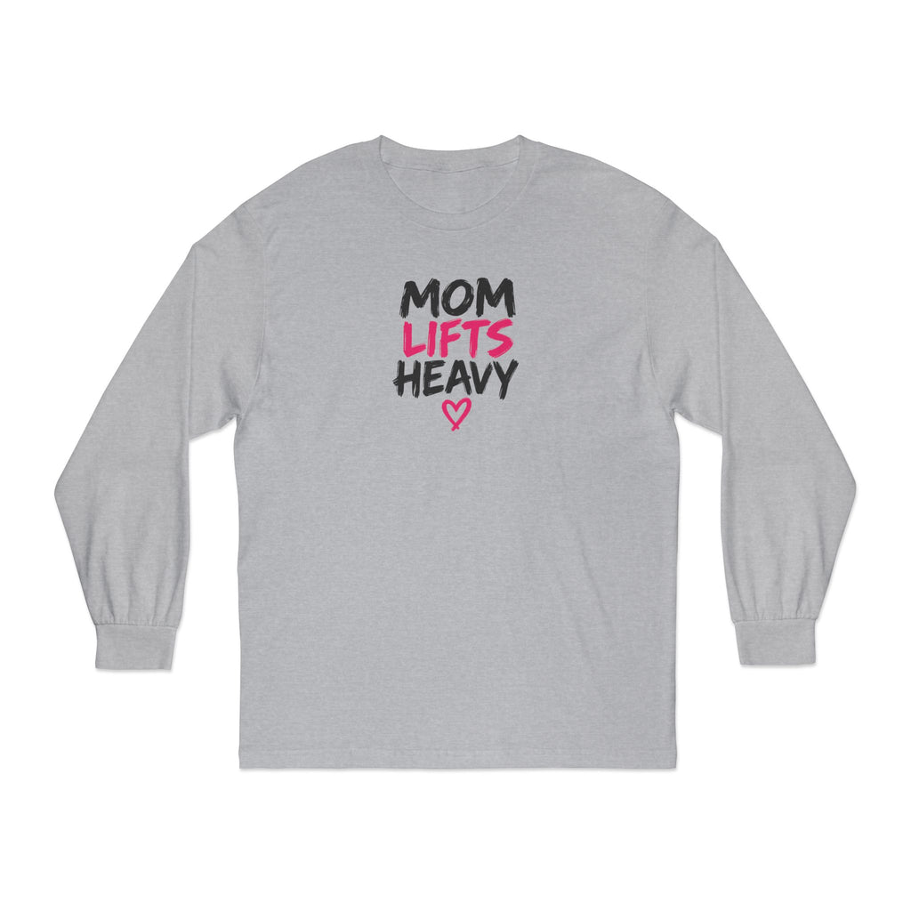 Mom Lifts Heavy – Unisex Long-Sleeve Tee