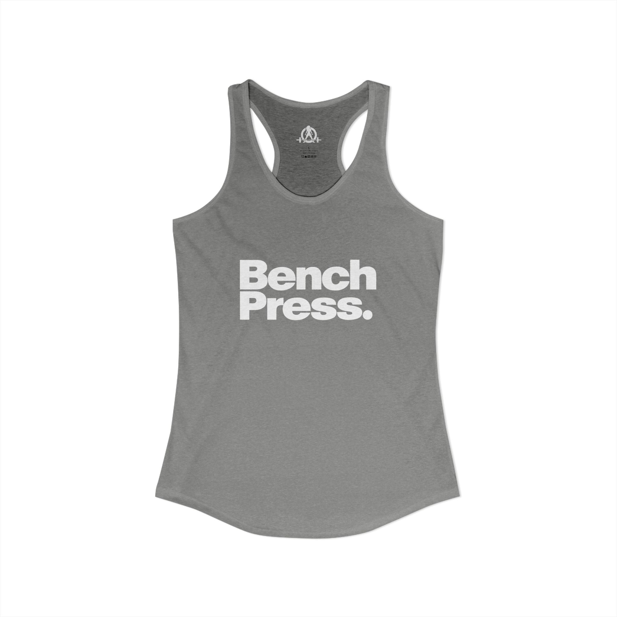 Bench Press. - Women's Ideal Racerback Tank