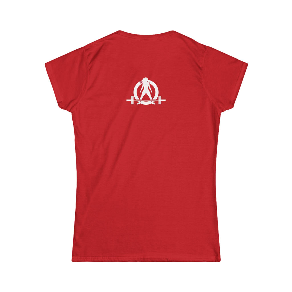 Just Lift It  – Women’s Softstyle Tee - White Logo