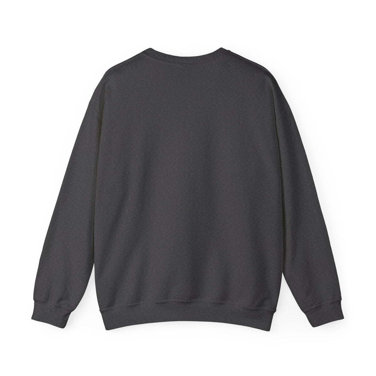 Halloween Graveyard - Unisex Heavy Blend™ Crewneck Sweatshirt - White Logo on Front