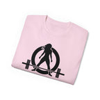 Classic Logo Black - Unisex Ultra Cotton Tee - Plain Back