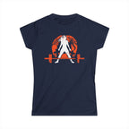 Women's Softstyle Tee - WWLW Halloween - Front Dark Logo Plain Back