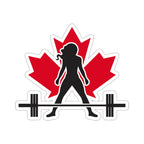 Kiss-Cut Stickers - Canada Logo Dark