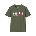 Dare To Be Different - Deadlift - Unisex Softstyle T-Shirt - Front Logo Plain Back