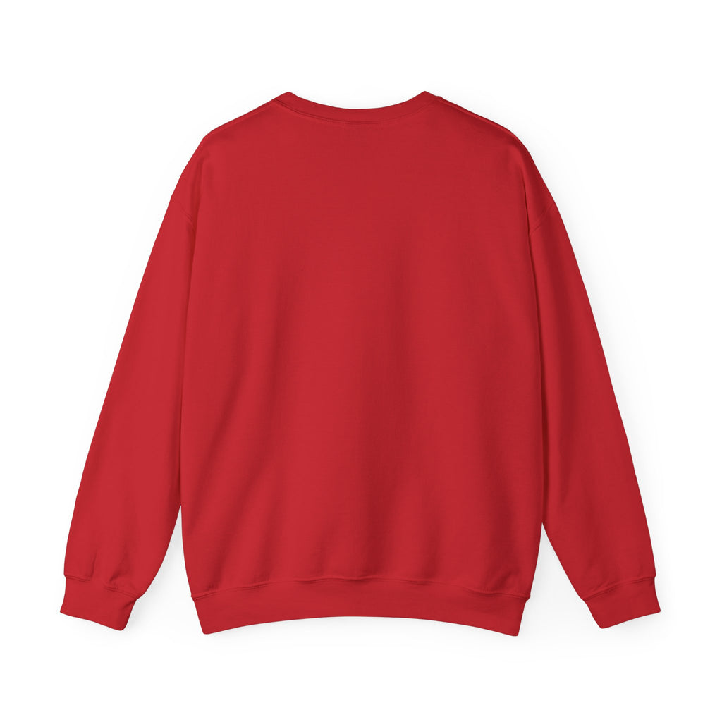 Built Different Crewneck Sweatshirt — Front & Back White Logo