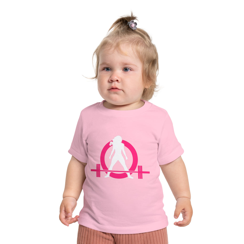 WWLW Bold Fitness Baby Tee – Empowering Gym Style for Little Stars 👶💪