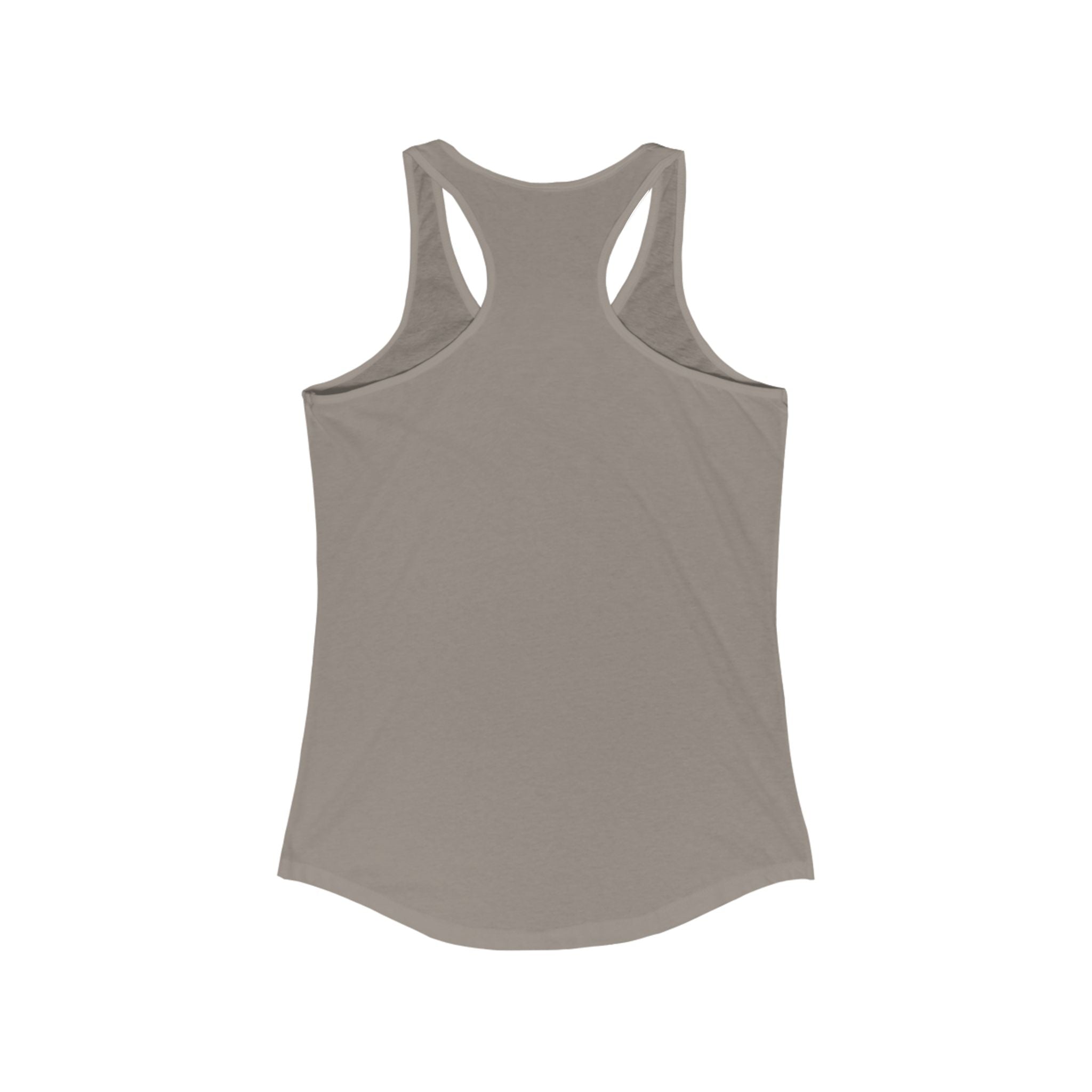 STRONG LIKE MY COFFEE - Ideal Racerback Tank - Black