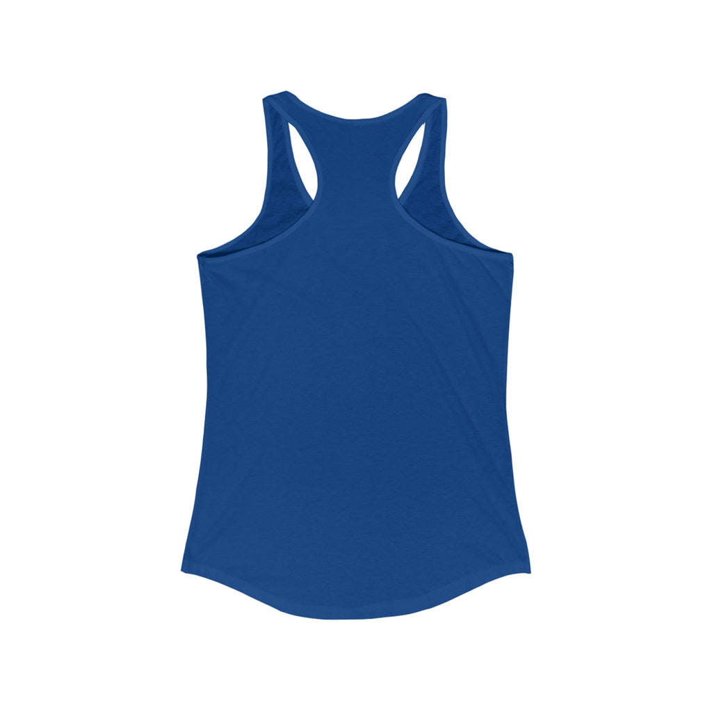 STRONG LIKE MY COFFEE - Ideal Racerback Tank - Black