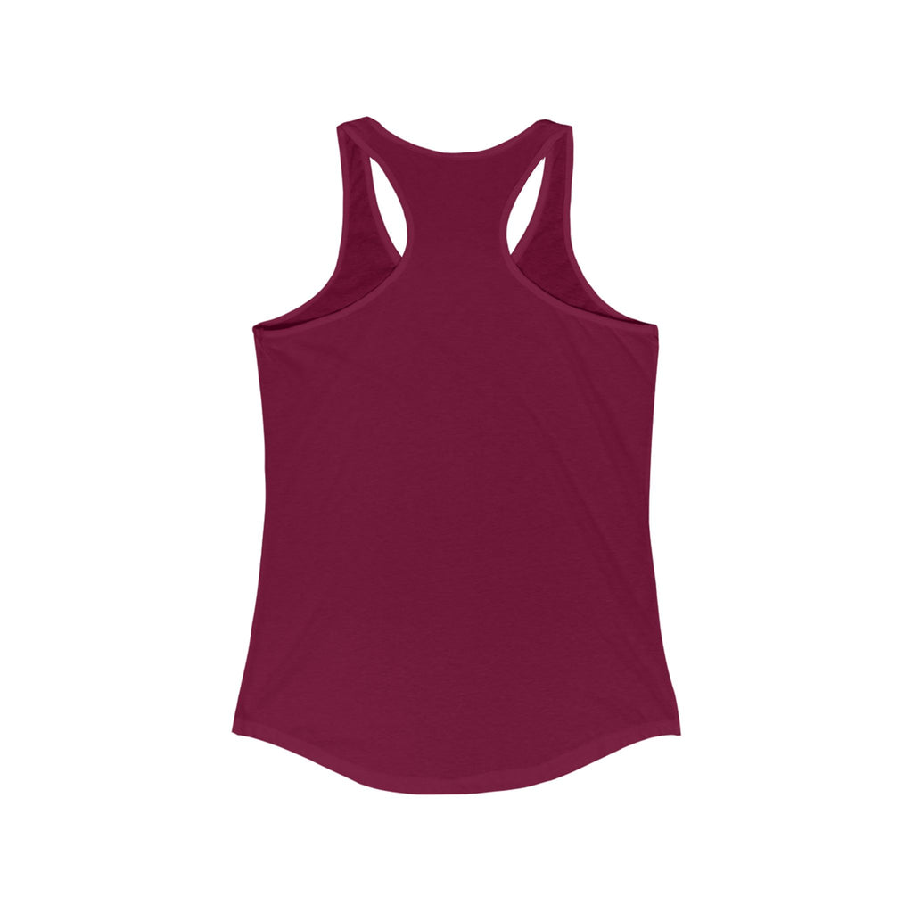 STRONG LIKE MY COFFEE - Ideal Racerback Tank - Black