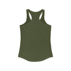 STRONG LIKE MY COFFEE - Ideal Racerback Tank - Black