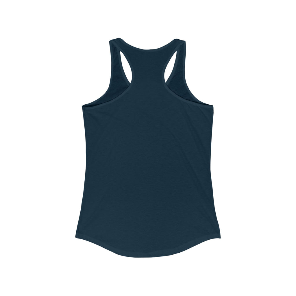 STRONG LIKE MY COFFEE - Ideal Racerback Tank - Black