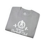 Barbell Club - Unisex Ultra Cotton Tee - White Logo
