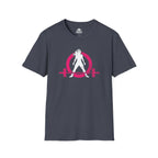 Unisex Softstyle T-Shirt - Color Distressed Logo - Plain Back
