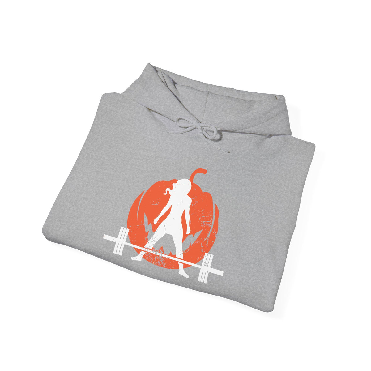 Halloween Pumpkin - Unisex Heavy Blend Hooded Sweatshirt - Dark Logo