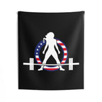USA Logo - Indoor Wall Tapestries - USA Dark Logo
