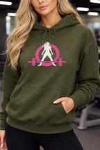 WWLW Hoodie – Unisex Heavy Blend™ Hooded Sweatshirt (Color Distressed Logo, Plain Back) 🎨💪