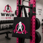 Adjustable Tote Bag (AOP) - Classic Dark Logo