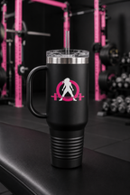 40oz Insulated Travel Mug — WWLW Classic Logo