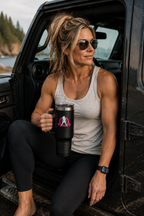 40oz Insulated Travel Mug — WWLW Classic Logo