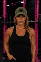 WWLW Unisex Distressed Cap - Classic Black Logo
