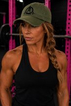 WWLW Unisex Distressed Cap - Classic Black Logo