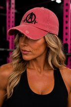 WWLW Unisex Distressed Cap - Classic Black Logo